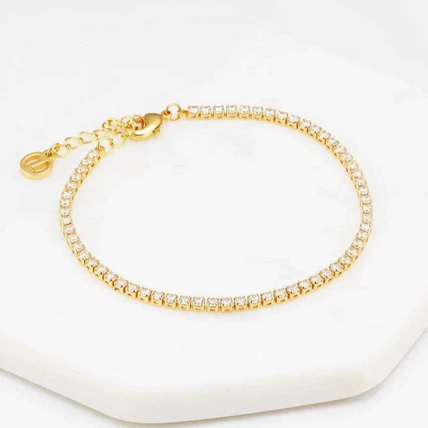 Zafino Bracelet Zafino Isla Tennis Bracelet - Gold