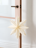 norsu Merry Merry Paper Star Decoration, Cream (Various Sizes)