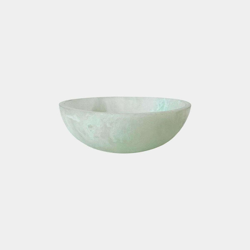 Mint Ada resin small bowl measuring 10x3.5cm for serving dips and snacks