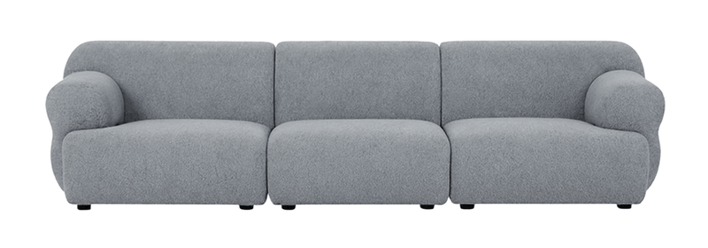 Globe West Occasional Chairs Custom Juno Cloud Modular Sofa - Vista Blue