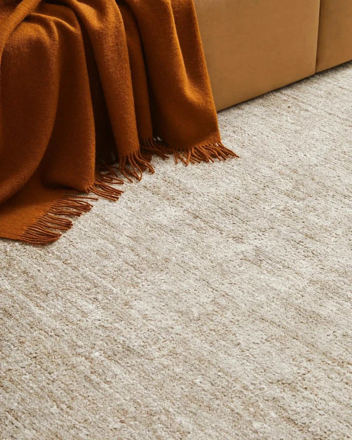 Weave Home Blankets & Throws Weave Home Nevis Lambswool Throw - Spice