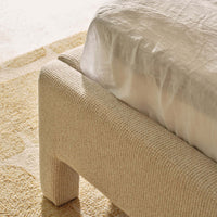 Dalia King Bed Chia bedhead detail