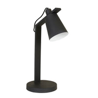 GlobeWest Easton Axel Desk Lamp - Black