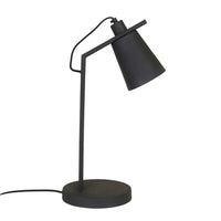 GlobeWest Easton Axel Desk Lamp - Black