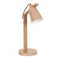 GlobeWest Easton Axel Desk Lamp - Mocha