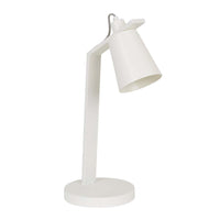 GlobeWest Axel Desk Lamp - Matt Ivory