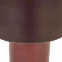 Globe West Lamps Globe West Easton Button Table Lamp - Berry/Burgundy
