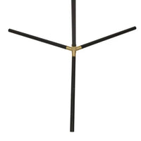 Globe West Lamps Easton Canopy Floor Lamp - Black