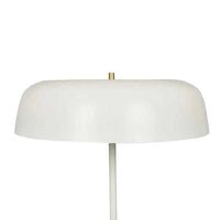 Globe West Lamps Easton Canopy Floor Lamp - White