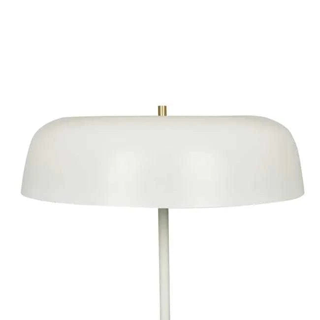 Globe West Lamps Easton Canopy Floor Lamp - White