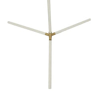 Globe West Lamps Easton Canopy Floor Lamp - White