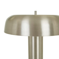 GlobeWest Easton Canopy Table Lamp - Pewter