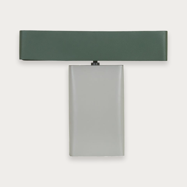 GlobeWest Easton Echo Table Lamp - Fog - Moss