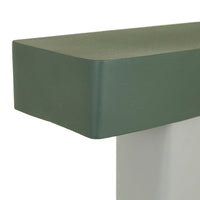 GlobeWest Easton Echo Table Lamp - Fog - Moss