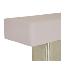 GlobeWest Easton Echo Table Lamp - Pewter - Cloud