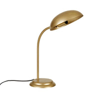 GlobeWest Easton Halo Desk Lamp - Antique Brass