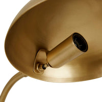 GlobeWest Easton Halo Desk Lamp - Antique Brass
