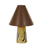 GlobeWest Easton Ledger Table Lamp - Wild Umber