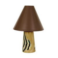 GlobeWest Easton Ledger Table Lamp - Wild Umber