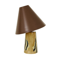 GlobeWest Easton Ledger Table Lamp - Wild Umber