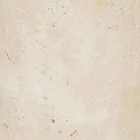 Easton Marquee Floor Lamp with natural travertine base and burgundy metal shade, modern and sophisticated design