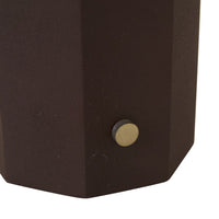 GlobeWest Easton Ornament Tall Portable Table Lamp - Brick