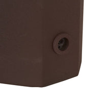 GlobeWest Easton Ornament Tall Portable Table Lamp - Brick