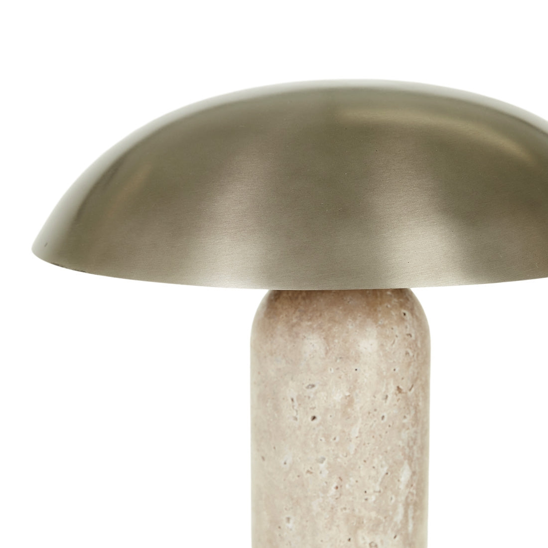 Easton Tilt Table Lamp styled on a console