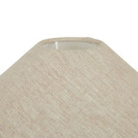 GlobeWest Elio Zemi Table Lamp - Umber - Linen