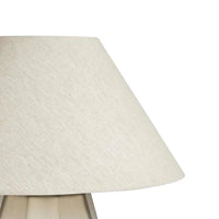 Globe West Lamps Globe West Emery Drum Table Lamp - Olive/Natural