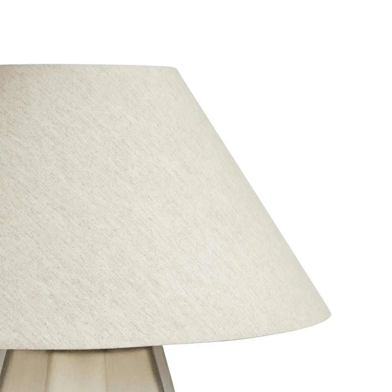 Globe West Lamps Globe West Emery Drum Table Lamp - Olive/Natural
