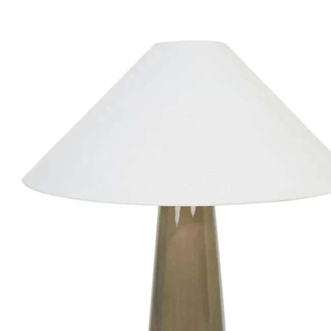 Globe West Lamps GlobeWest Lorne Canopy Table Lamp - Snowgum / Ivory