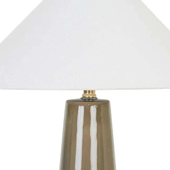 Globe West Lamps GlobeWest Lorne Canopy Table Lamp - Snowgum / Ivory