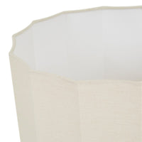 GlobeWest Lorne Retreat Table Lamp - Coconut - Linen