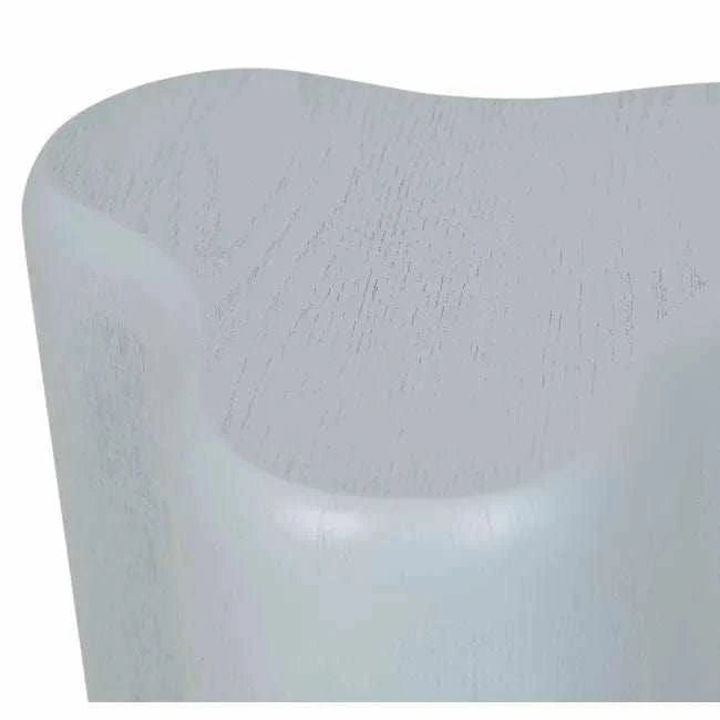 Globe West Side Tables Globe West Artie Clover Side Table, Powder Blue