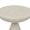 Globe West Side Tables Globe West Livorno Luna Side Table, Warm Sand