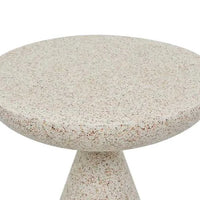 Globe West Side Tables Globe West Livorno Luna Side Table, Warm Sand