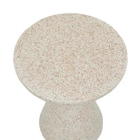 Globe West Side Tables Globe West Livorno Luna Side Table, Warm Sand