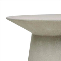 Globe West Side Tables Globe West Livorno Round Side Table (Indoor/Outdoor), Grey Speckle
