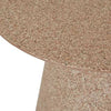 Globe West Side Tables Globe West Livorno Round Side Table (Indoor/Outdoor), Terracotta Speckle