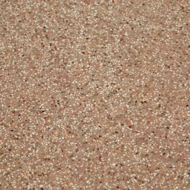 Globe West Side Tables Globe West Livorno Round Side Table (Indoor/Outdoor), Terracotta Speckle