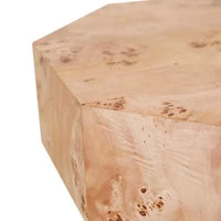 Globe West Side Tables Globe West Trove Burl Side Table - Light Burl