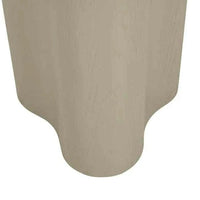 Globe West Side Tables Globe West Artie Wave Side Table, Putty