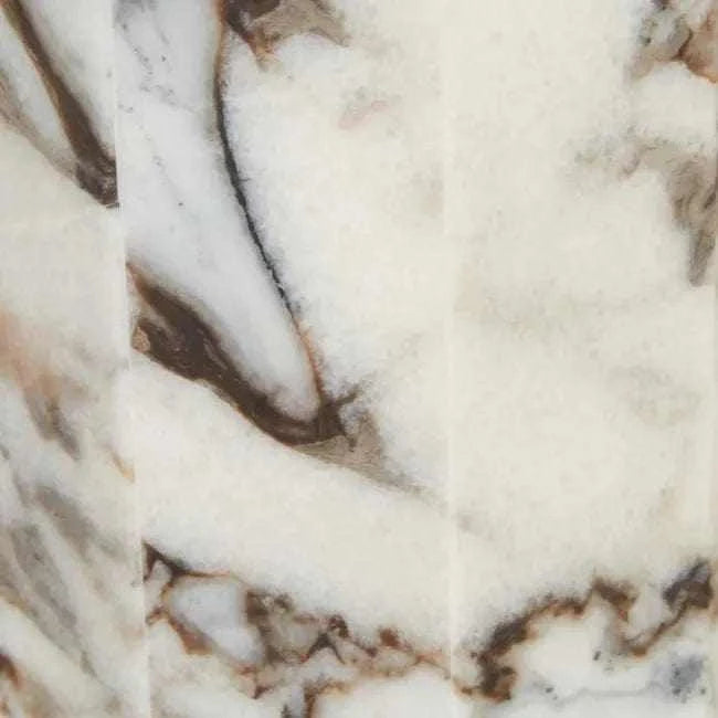 Globe West Side Tables Atlas Decagon Side Table - Matt Ocean Marble