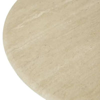 Globe West Side Tables GlobeWest Puddle Side Table - Natural Travertine