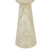 GlobeWest Rufus Indra Side Table - Oat Marble