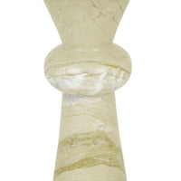 GlobeWest Rufus Indra Side Table - Pistachio Marble
