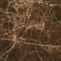 GlobeWest Venus Revolve Side Table - Emperador Marble