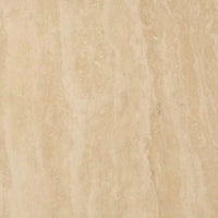 Globe West Side Tables GlobeWest Willa Side Table - Natural Travertine - Light Oak