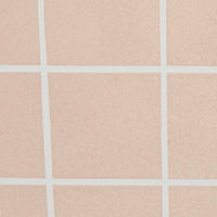GlobeWest Seville Tile Side Table - Pink/White